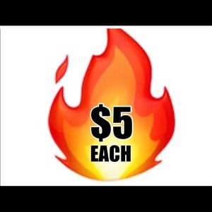 $5 items are 3/$12. WooHoo